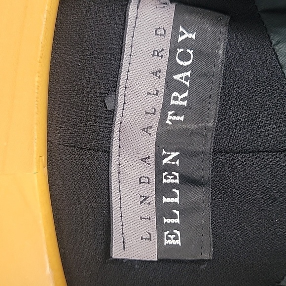 Vintage Linda Allard for Ellen Tracy padded shoulder blazer - Picture 5 of 10